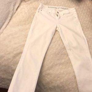 White Articles of Society Jeans